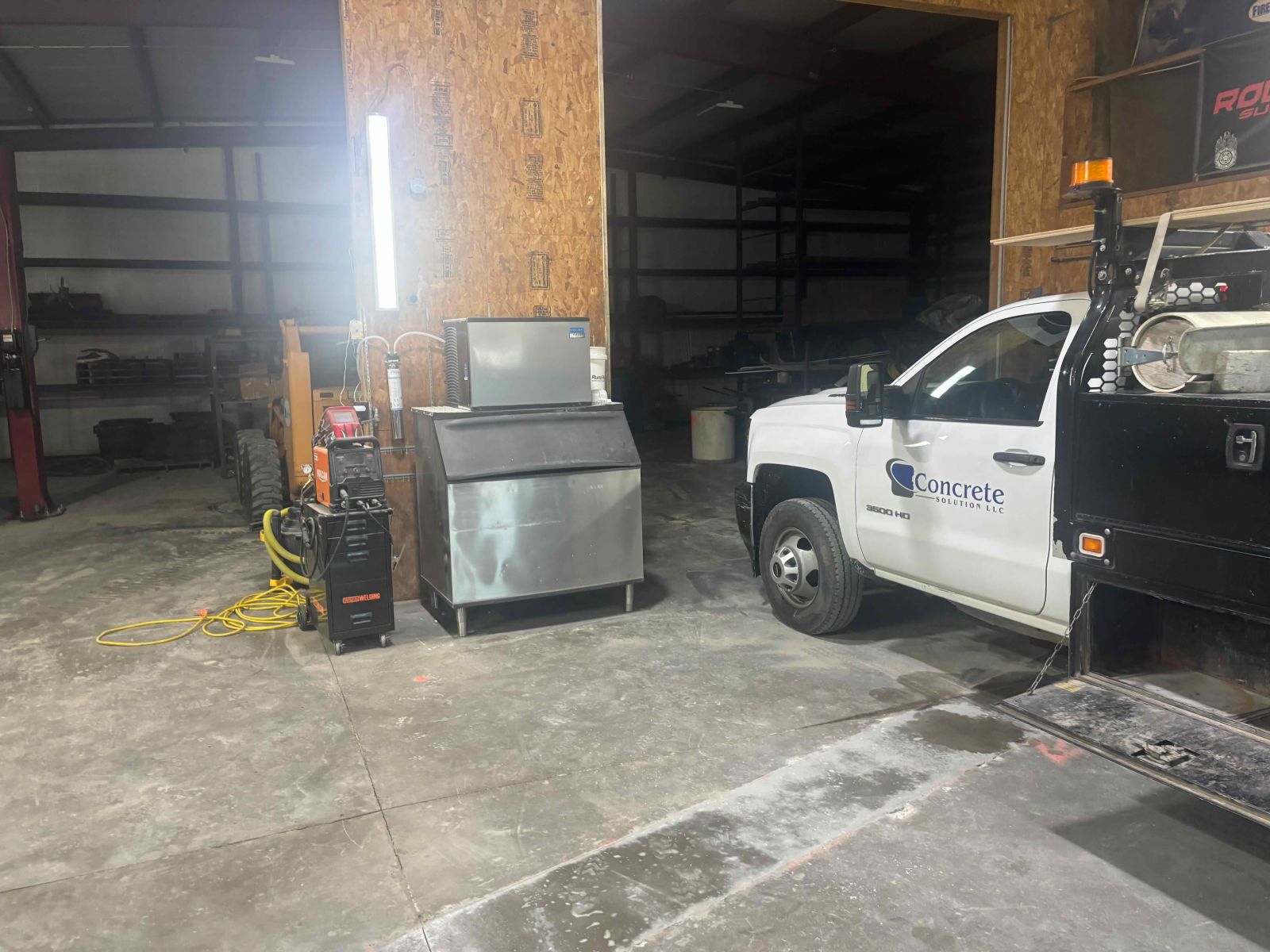 Hilke's ice machine equipment in the field