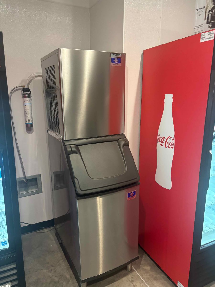Hilke's ice machine equipment in the field